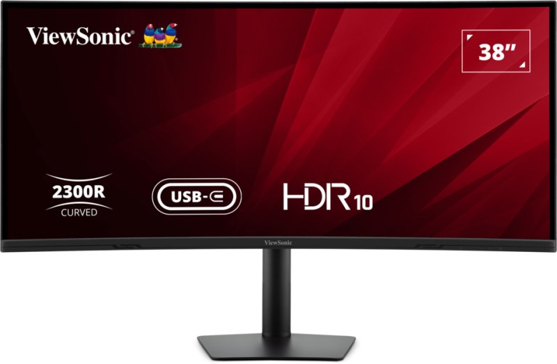 Monitor Viewsonic 38" 4k Ips Curve 2xhdmi Dp Usb Usb-C 96w Multi Ajust Va3820c