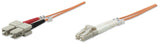 EAN 0766623471251 - Intellinet 1.0m LC-SC M/M Cable de fibra óptica e InfiniBand 1 m Naranja imagen 1