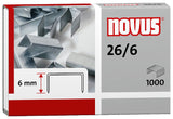 Novus Dahle Novus Super - Grapas - 26/6 - 6 Mm - Paquete