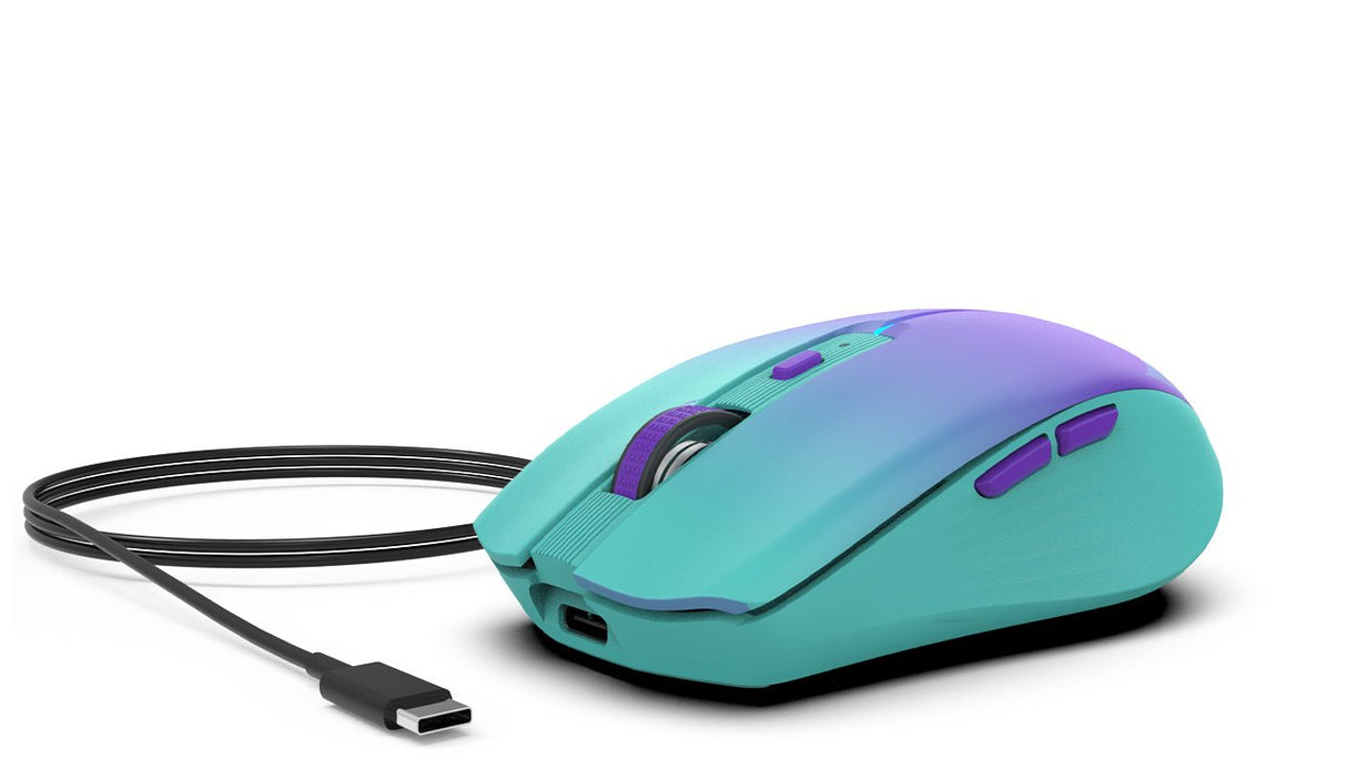 EAN 8681949014086 - Inca IWM-511RM ratón Oficina mano derecha RF Wireless + Bluetooth + USB Type-C Óptico 1600 DPI imagen 5