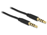 Delock Cable Stereo Jack 3.5 Mm 4 Pin 2m