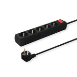 EAN 5901986044673 - Savio LZ-03 base múltiple 5 m 5 salidas AC Interior Negro imagen 1