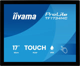 43,0cm 17" (1280x1024) Iiyama Prolite Tf1734mc-B8x 5:4 Tn 5ms 75hz Hdmi Displayport Vga Vesa Touch Black