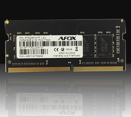 Memoria  Afox Ddr4 8g 2133 So  8 Gb 1 X 8 Gb 2133 Mhz