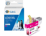 G&G Tinte Komp. Con Brother Lc421xlm 500 Copias Magenta