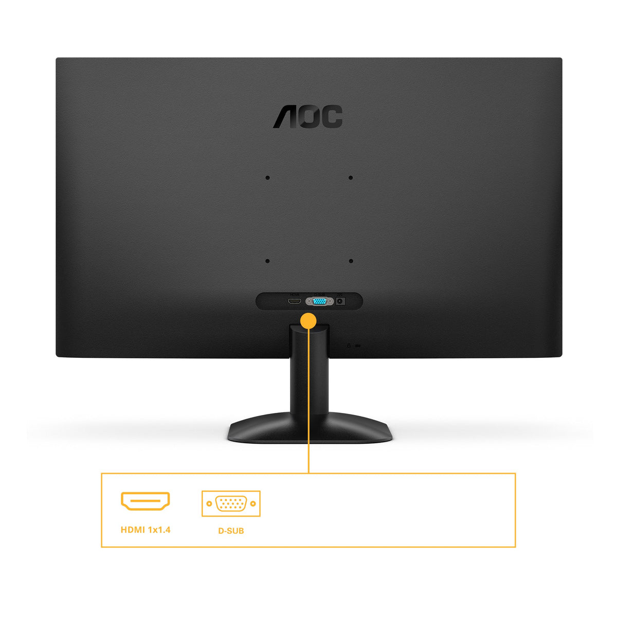 EAN 4038986142182 - AOC B3 24B35HM2 pantalla para PC 60,5 cm (23.8") 1920 x 1080 Pixeles Full HD LED Negro imagen 3