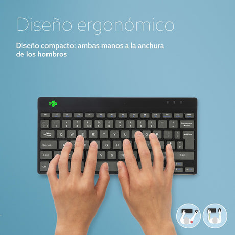 EAN 8719274492092 - R-Go Tools RGOCOUKWLBL teclado Oficina Inglés del Reino Unido imagen 9