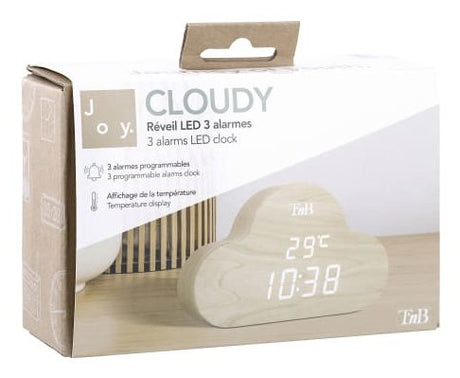 EAN 3303170112168 - T'nB CLOCKCLWD despertador Reloj despertador digital Madera imagen 3