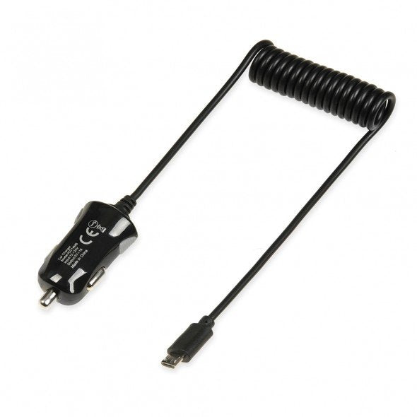 Ibox Icc14mb C-14 Car Charger With Built In Micro Usb Cable 1a