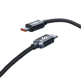 Cable Optimus 60w Usb-C/Usb-C 1 M Negro Subblim 60w/ Longitud: 1m/  Usb-C &Harr; Usb-C/ Pd