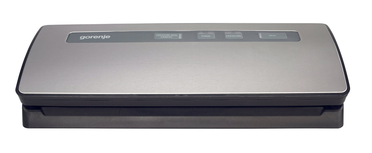 Envasadora Al Vacío Gorenje Vs120e, Automática, Potencia 120 W, Incluye 10 Bolsas, Acero Inoxidable
