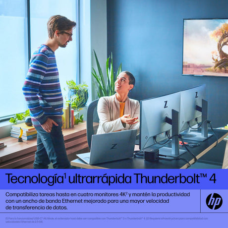 EAN 5715063010839 - HP Thunderbolt 280W G4 Dock w/Combo Cable Alámbrico Thunderbolt 4 Negro imagen 6