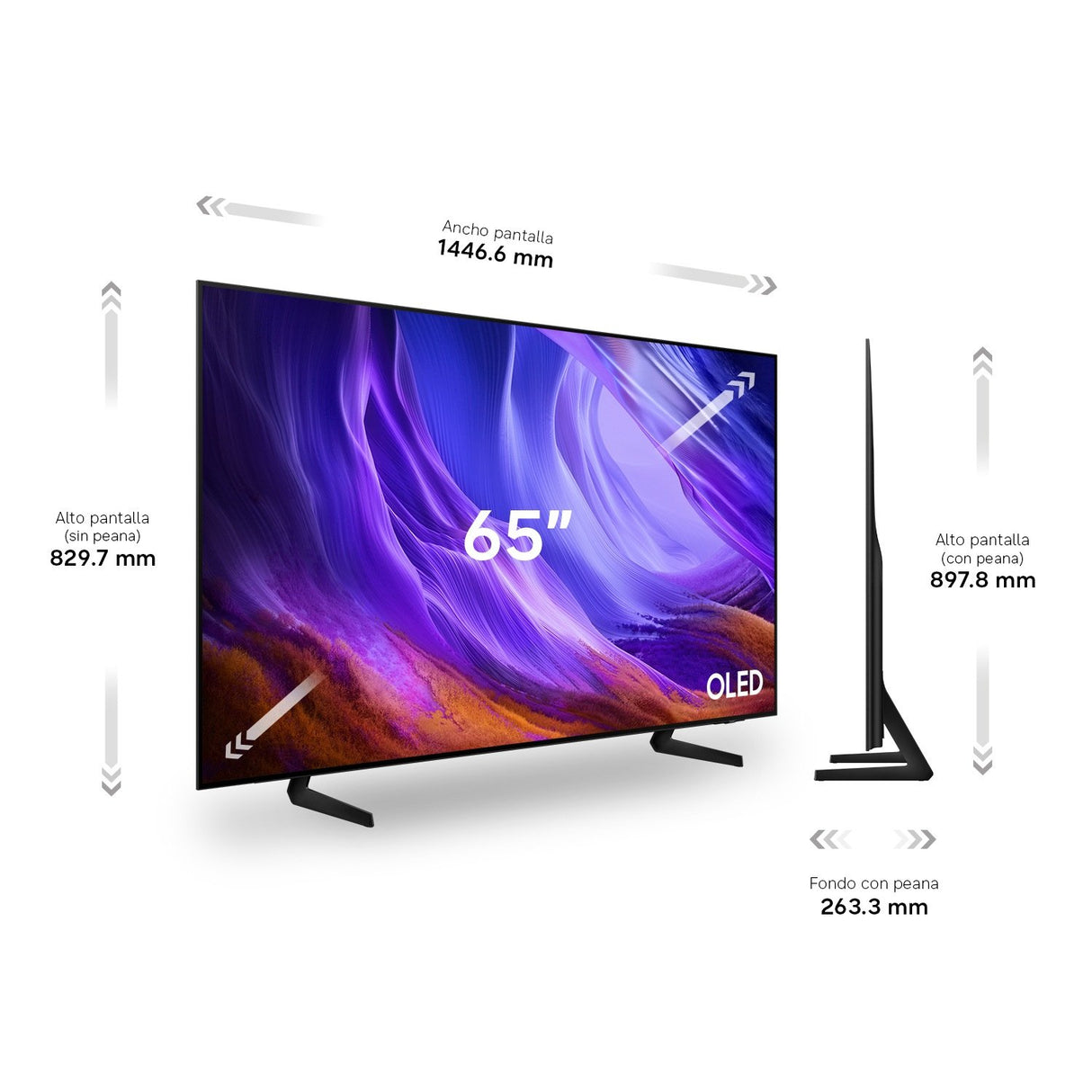 EAN 8806099111090 - Samsung TQ65S83HAEXXC Televisor 165,1 cm (65") 4K Ultra HD Wifi Negro imagen 9