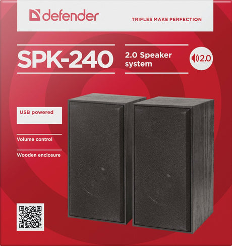 EAN 4714033652247 - Defender SPK-240 Negro Alámbrico 6 W imagen 7
