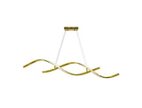 Lampara Activejet Aje-Stella Gold Iluminación De Techo Led 28 W