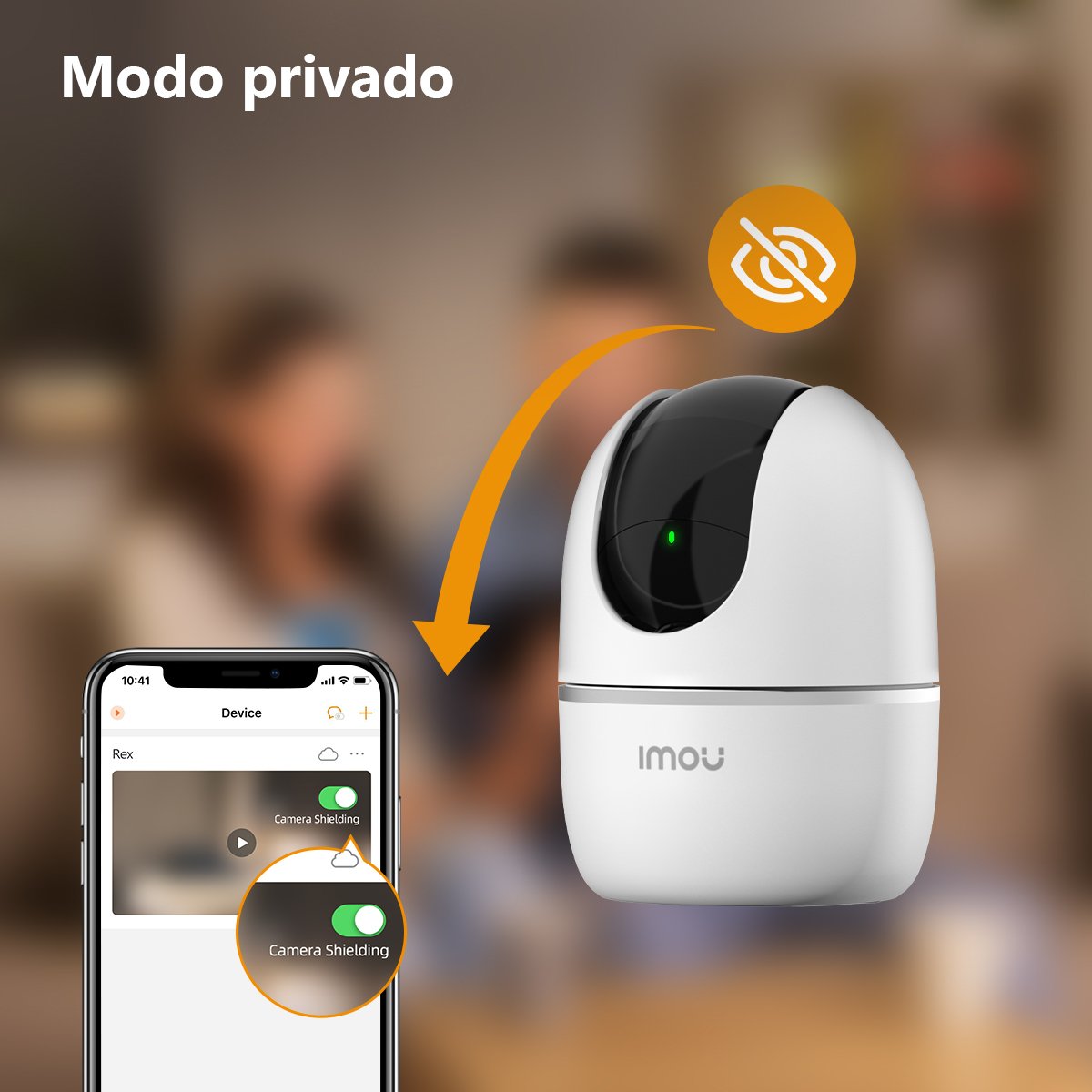 Imou Ranger 2 Cámara De Seguridad Ip Interior Esférico Escritorio/Techo 1920 X 1080 Pixeles