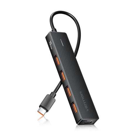 EAN 6922794786196 - Vention CHJBB hub de interfaz USB 3.2 Gen 2 (3.1 Gen 2) Type-C 10000 Mbit/s Negro imagen 1