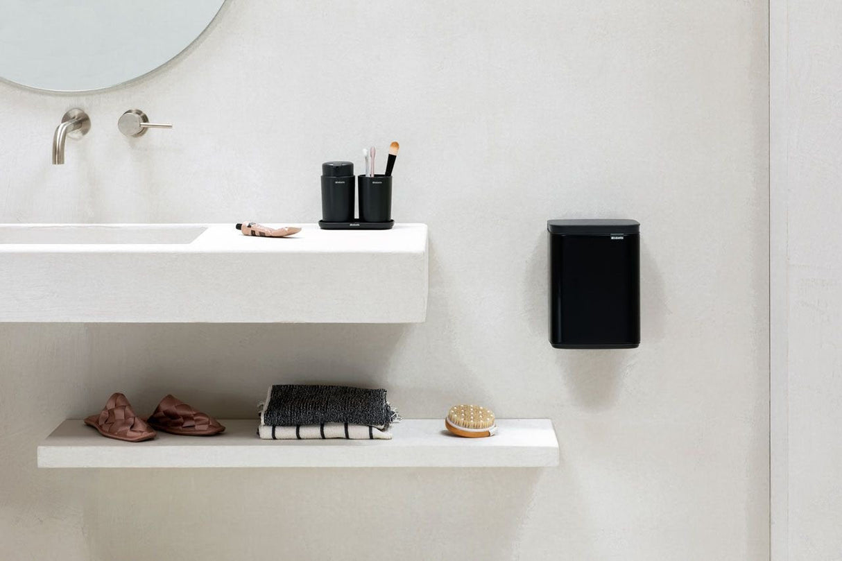 Brabantia Bo Mülleimer 4 Liter Matt Black