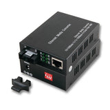 Medienkonverter Fast Ethernet Rj45 Auf Multimode Sc 100fx 2km Inklusive Netzteil