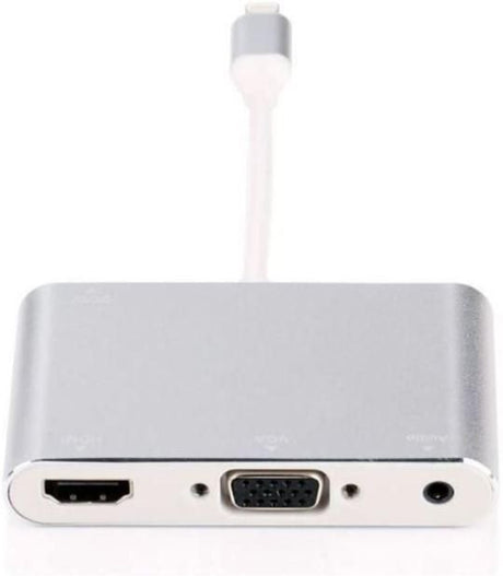 EAN 5715063049020 - Microconnect LIGHT-HUB4 hub de interfaz Lightning 480 Mbit/s Plata imagen 1