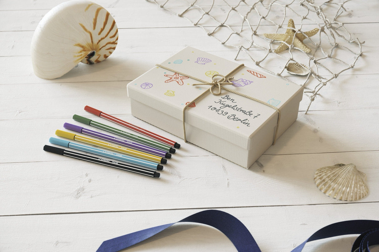 Estuche De 8 Rotuladores Stabilo Pen 68  Colores Pastel Punta 1mm Tinta Al Agua Acuarelable