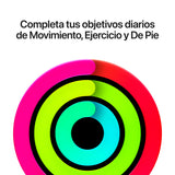 Apple Watch Se3 Gps 44mm Caja De Aluminio Blanco Estrella Correa Deportiva Arena S M