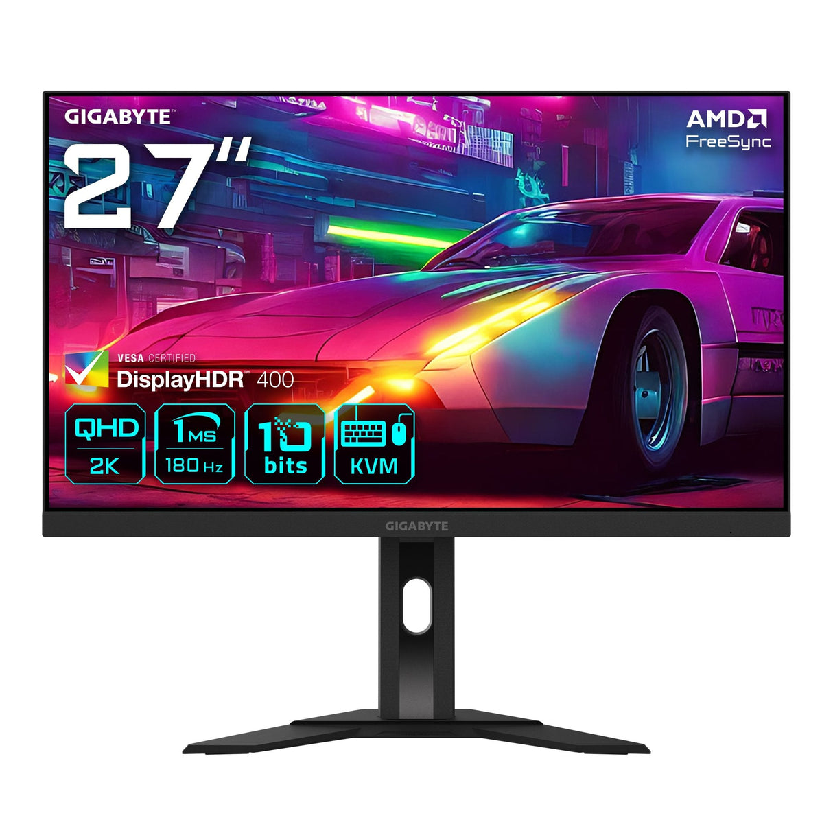 Monitor Gaming Gigabyte M27qa 27" 2560x1440 Qhd Ss Ips