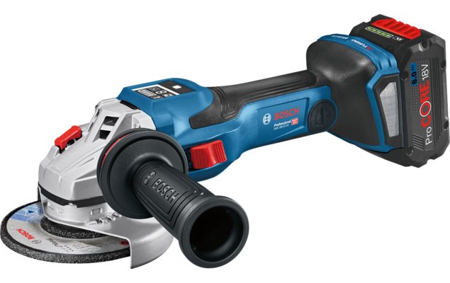 Amoladora Angular A Batería Bosch Gws 18v-15 Sc