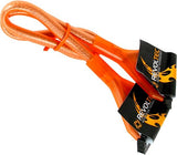 Revoltec Rounded Floppy Cable Uv-Reactive Orange 48cm Cable De Sata 0,48 M Naranja