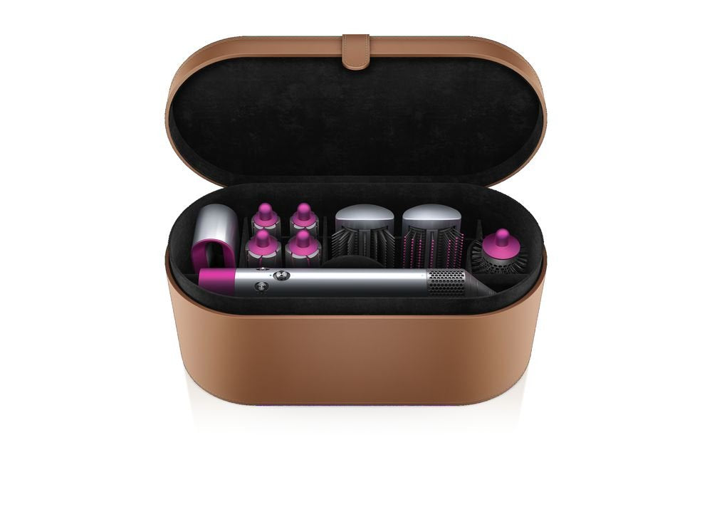 Dyson Airwrap Complete, 1300w, Con Funda, 4 Temperaturas, Gris/Fucsia 310733-01