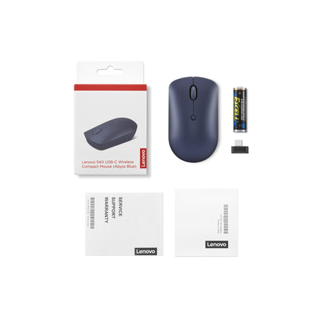 EAN 0195892016311 - Lenovo 540 ratón Oficina Ambidextro RF inalámbrico Óptico 2400 DPI imagen 7