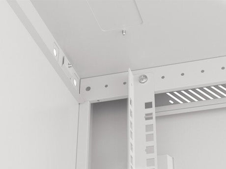 EAN 5901969403282 - Lanberg WF01-6622-10S armario rack 22U Bastidor de pared Gris imagen 4