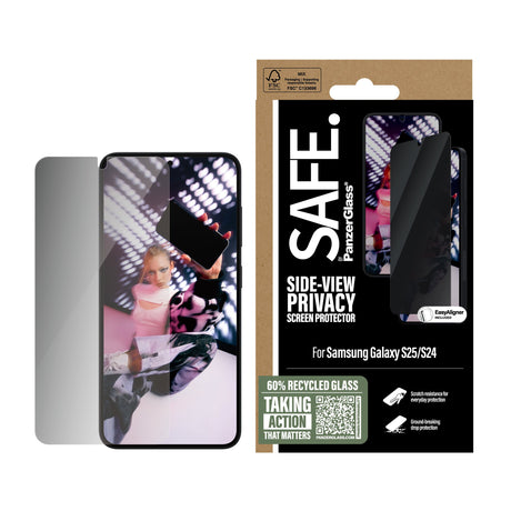 EAN 5715685017698 - PanzerGlass SAFE. by ® Privacy Screen Protector Samsung Galaxy S25 | S24 | Ultra-Wide Fit w. EasyAligner  imagen 2