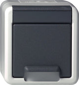 Gira 444030 Schuko Kd Wg Ap Gris