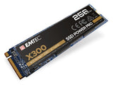 EAN 3126170170729 - Emtec X300 256 GB M.2 PCI Express 3.0 NVMe 3D NAND imagen 1