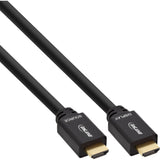 Cable Hdmi Activo De Inline Con Ethernet Macho Negro 40m