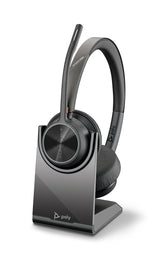 EAN 0197029610119 - HP Poly Voyager 4320 UC Stereo USB-A Headset +BT700 USB-A Adapter +Charging Stand Inalámbrico y alámbrico imagen 1