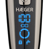 Haeger G-Man Ultra Máquina De Afeitar De Rotación Recortadora Negro