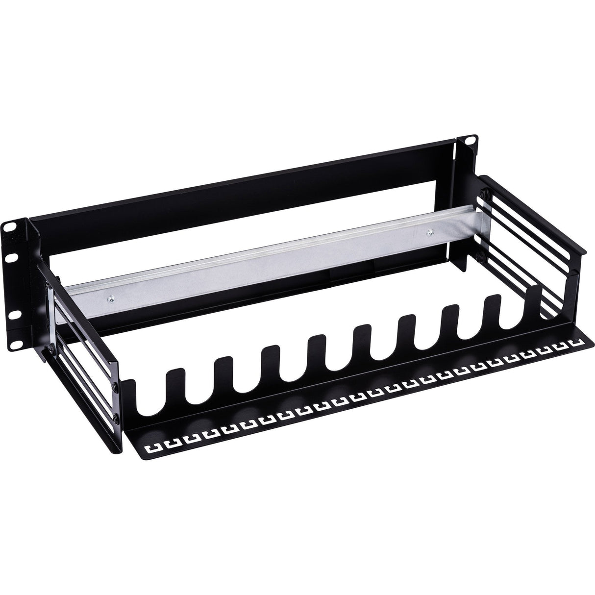 Inline® 19" Circuit Breaker Strip 3u, With Depth-Adjustable Top-Hat Rail