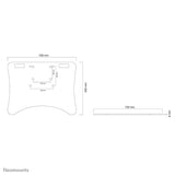 Neomounts Mandsymem Bodenplatte -150kg Plata