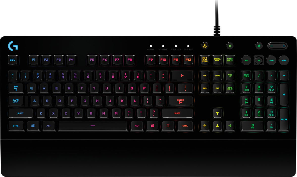 EAN 5099206101753 - Logitech G 920-010739 teclado Juego USB QWERTZ Húngaro Negro imagen 1