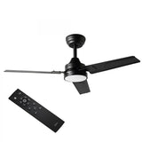 Ventilador Lampara Jata De Techo Metalico Negro