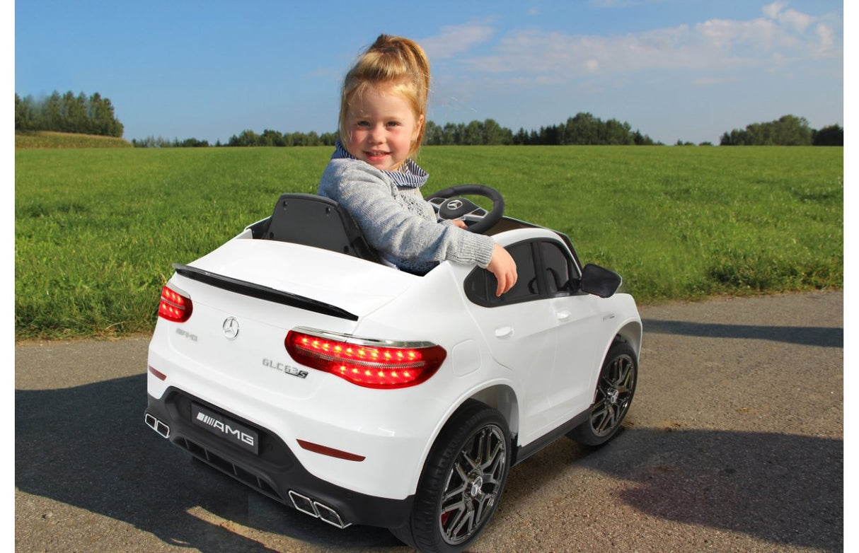 Jamara Mercedes-Benz Amg Glc 63 S Coupé, Vehículo Infantil (Blanco, 12v)