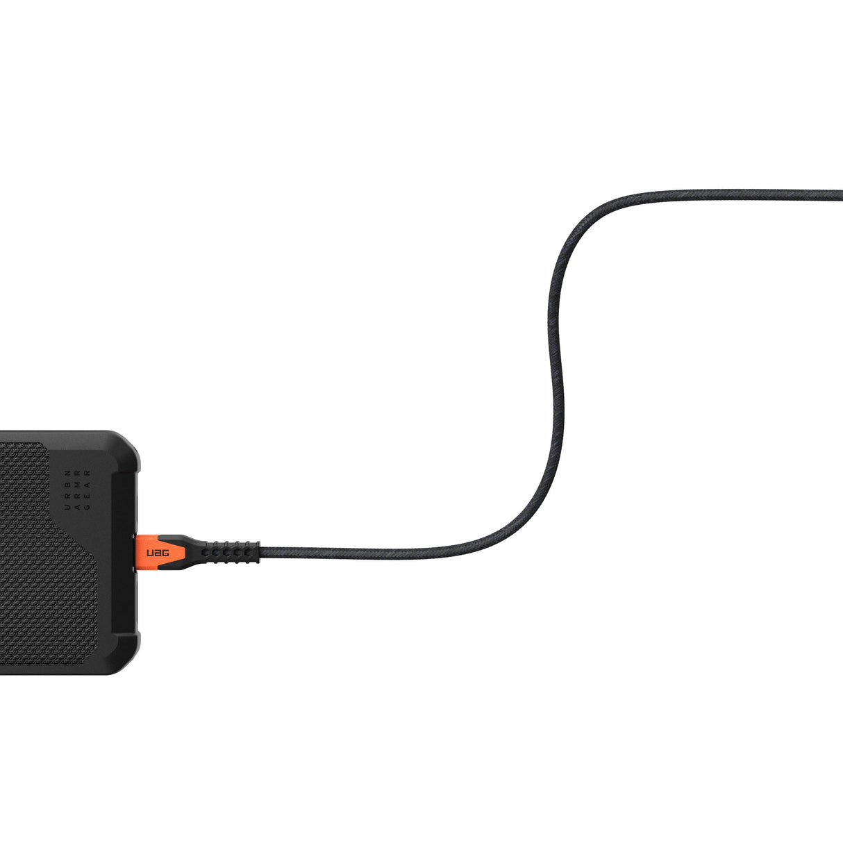 Urban Armor Gear Kevlar Cable Usb 1,5 M Usb 2.0 Usb C Negro, Naranja