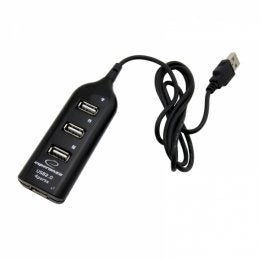Esperanza Ea116 - Hub 4 Puertos Usb 2.0 Negro