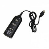 Esperanza Ea116 - Hub 4 Puertos Usb 2.0 Negro