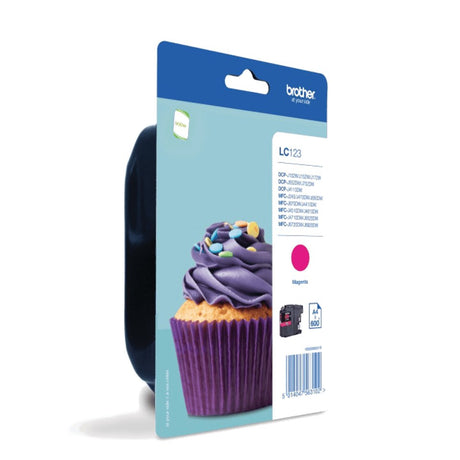 EAN 5014047563102 - Brother LC123MBP cartucho de tinta 1 pieza(s) Original Magenta imagen 2