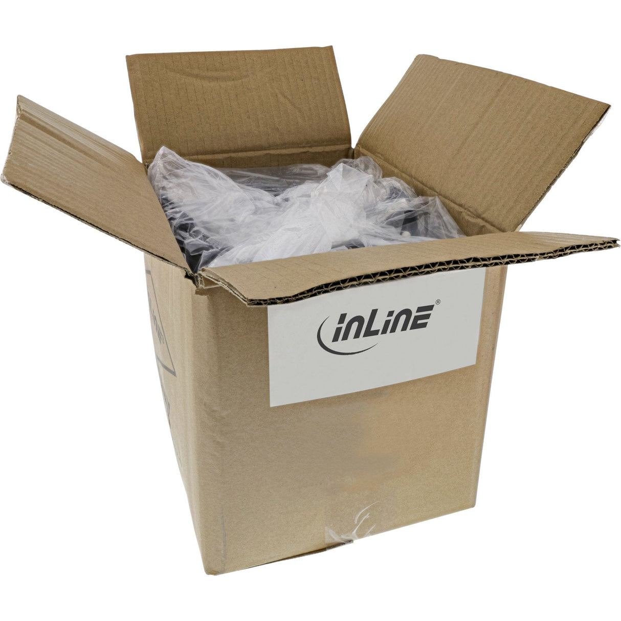 70 Piezas Bulk-Pack Inline Patch Cable, Sf/Utp, Cat.5e, Gris, 1,5m