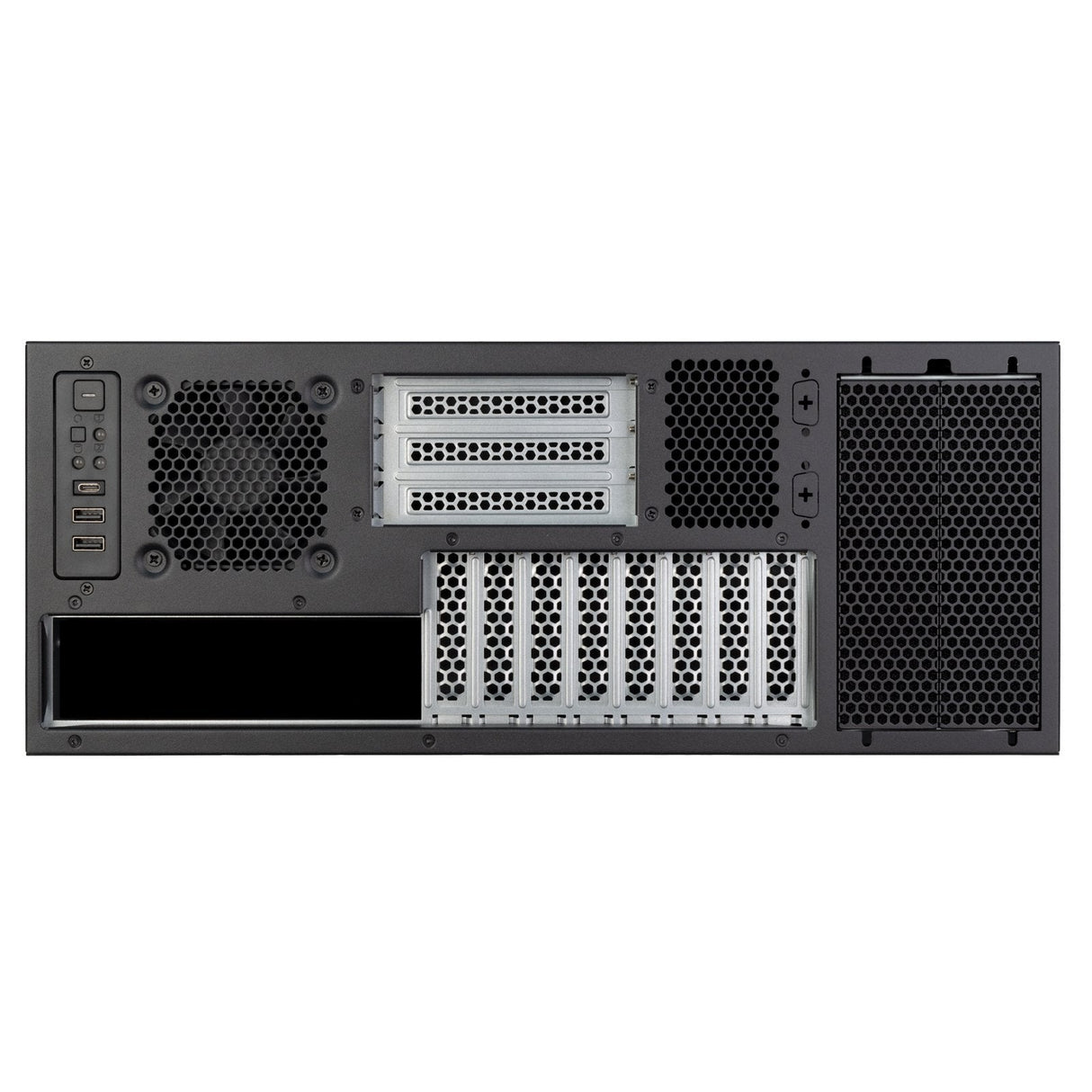 Silverstone Rm47-502-I, Carcasa De Rack Negra Sst-Rm47-502-I