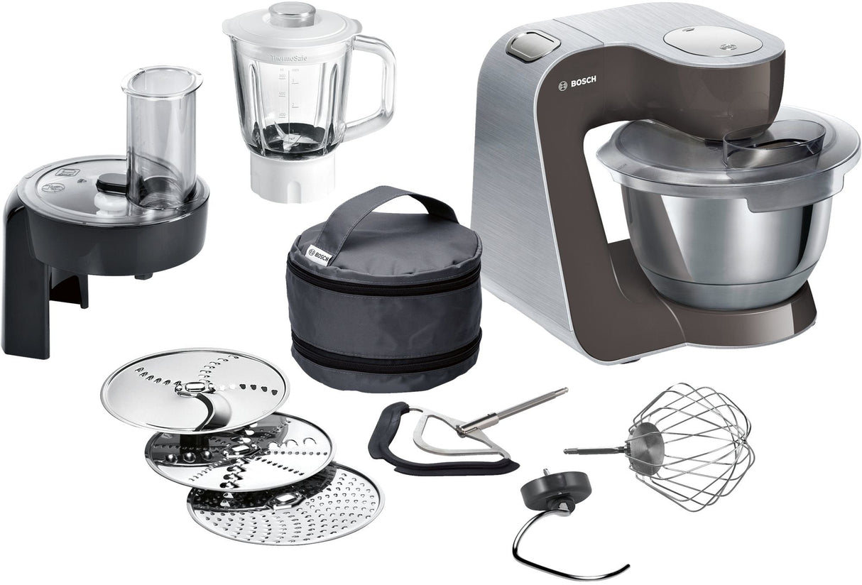Bosch Mum58a20 Robot De Cocina 3,9 L Antracita, Plata 1000 W